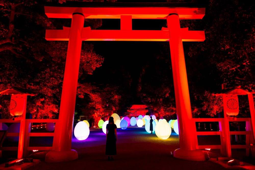 【期間限定】京都景點：2021京都下鴨神社糺の森の光の祭典 x teamLab - Travel x Freedom 旅誌字遊 threeonelee.com