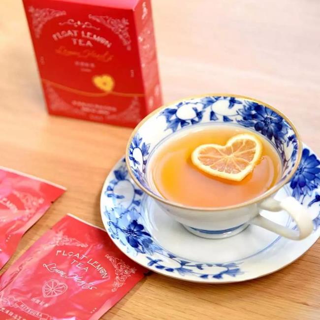 心型檸檬茶包,日本山口縣,心型檸檬紅茶茶包組,日本光浦釀造,日本光浦釀造,FLOAT LEMON TEA,心型檸檬紅茶